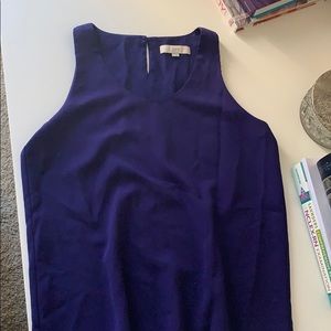 Purple Loft Blouse Tank